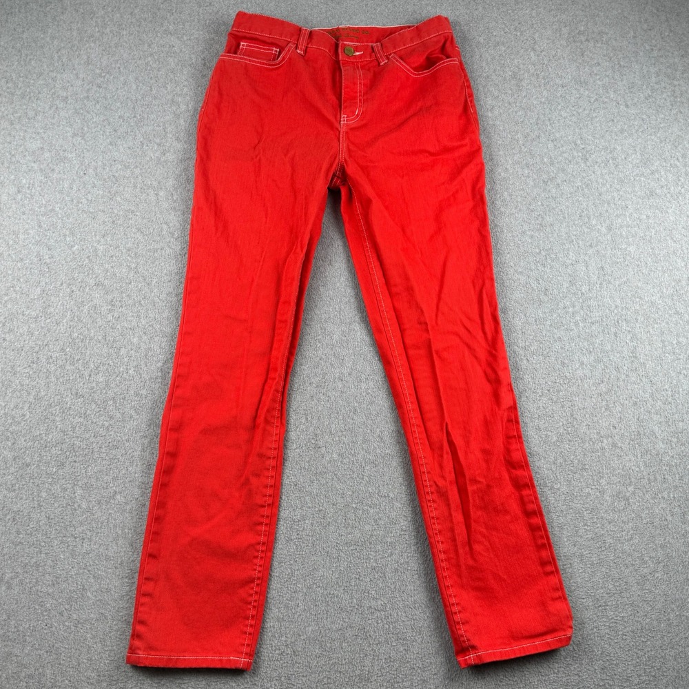 Ralph Lauren Jeans Womens 4 Red Contrast Stitching Lauren Jeans Co Pants